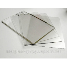 Оргскло листя товщин 0,5-30 мм (прозоре, кольорове)